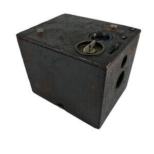 1896 Kodak No. 2 Bulls-Eye Model D Box Camera Vintage Collectible Display